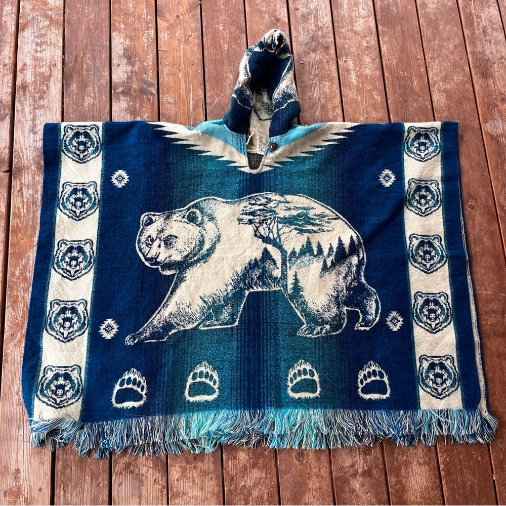 Wool Bear Poncho
